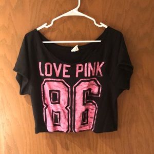 PINK crop top